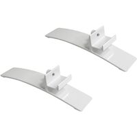 Infrared Heating Panel Stand - Brushed Chrome