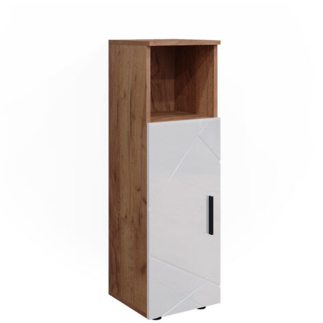 Midischrank Irma, Eiche, 30 x 95 cm, Vicco