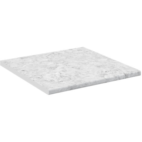 Küchenarbeitsplatte R-Line, Weiß/Marmor, 60 cm, Vicco