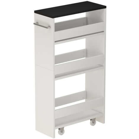 Rolcontainer Rivo Wit/antraciet 20 x 84.4 cm Vicco | Wit/Antraciet | 20 cm | 406673146637506