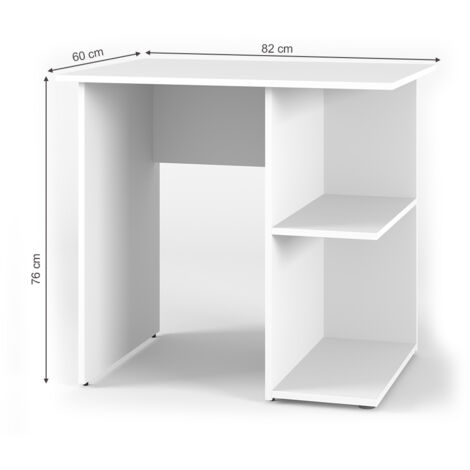 Schreibtisch Simple, Weiß, 82 x 60 cm, Vicco