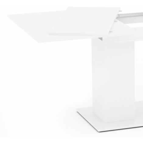 Esstisch Dix, Weiß, 140 x 90 cm, Vicco