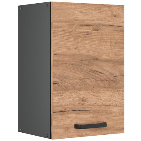 Hängeschrank R-Line 40 modern Vicco cm Anthrazit/Eiche