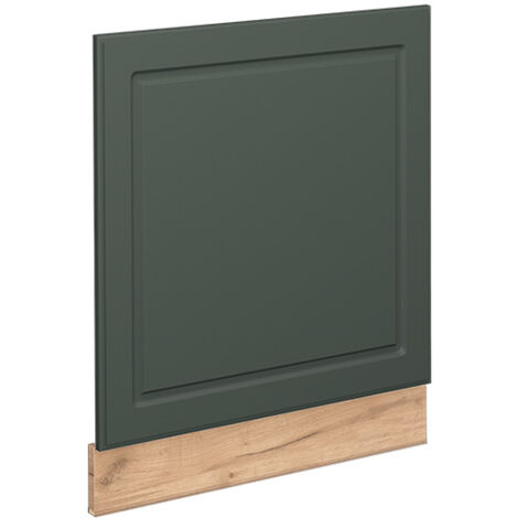 Frontblende Fame-Line, Grün-Gold Landhaus, 60 cm ohne Arbeitsplatte, Vicco