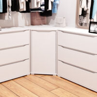 Kommode Ruben, Weiß, 78 x 76.6 cm, Vicco
