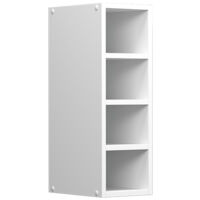 Hängeschrank R-Line, Weiß, 20 cm, Vicco