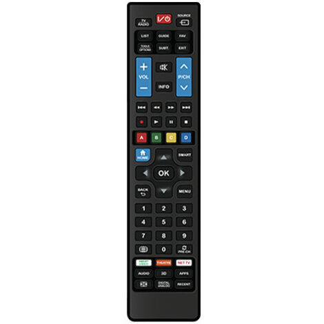 Télécommande de remplacement 5 en 1 – LG, Samsung, Sony, Philips et Panasonic (1/2)