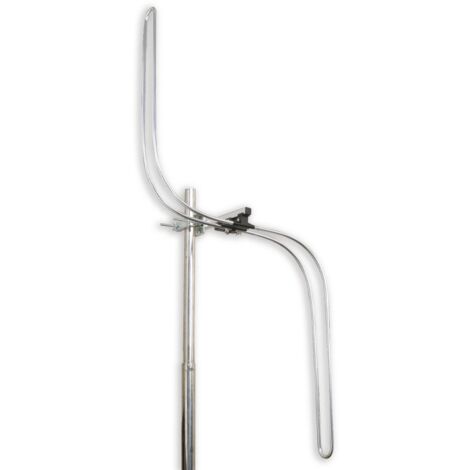 Sedea – Antenne terrestre FM 120 cm – Gain optimisé 5dBi – Polarisation horizontale et verticale – Installation rapide sur mât