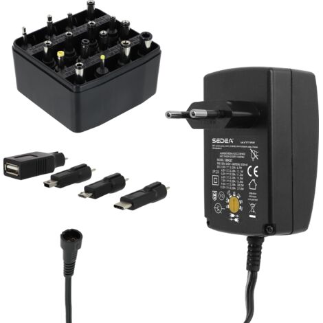 Alimentation Universelle pour appareils multimédia (20 adaptateurs) (1/5)