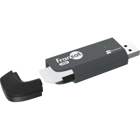 Récepteur TNT FRANSAT UHD 4K – Clé USB CI+ 2.0 – Accès chaînes TNT HD et UHD – Installation rapide sans décodeur – Servimat