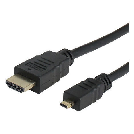 Cordon Micro HDMI High Speed vers HDMI mâle/mâle 1 mètre - SEDEA - 914540