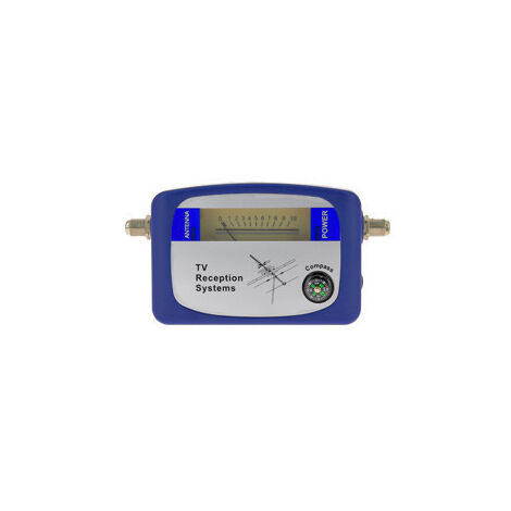 Détecteur De Signal TV Numérique Dacvgog - Mètre à Aiguille Pour Antenne TNT Et Satellite - Plage 170-862 MHz