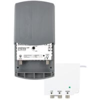 Kit amplificateur 35 dB + alimentation 12 Volts 2 sorties  Canaux 21-48