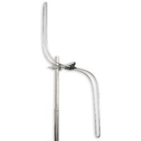 Antenne terrestre FM en S – Double polarisation horizontale et verticale – Compacte 120 x 60 cm – Fixation rapide sur mât – Sedea