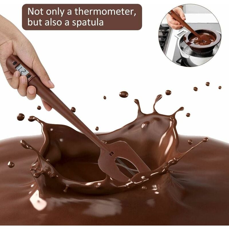 Numérique Spatule Thermomètre Bonbons Chocolat Eau Alimentaire