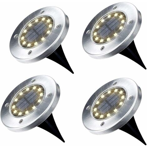 Lumière Solaire Jardin 100//180 LED Lampe Eclairage Capteur de Mouvement Étanche