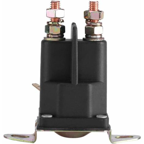 Solenoïde De Démarreur MTD 12V 3 Pôles - Pour Tondeuses à Gazon - Remplace 109946, 146154, 1753539, AM138497