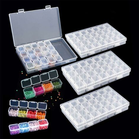 Diamond Painting Tool Kit avec Organisateur Plateau Boîte de Rangement Ongle Perles Support À faire soi-même 