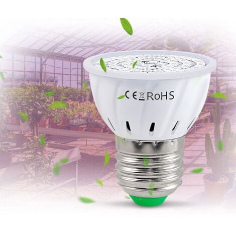 Eclairage horticole 2pcs Lumière De Plante Led Lampe De Croissance