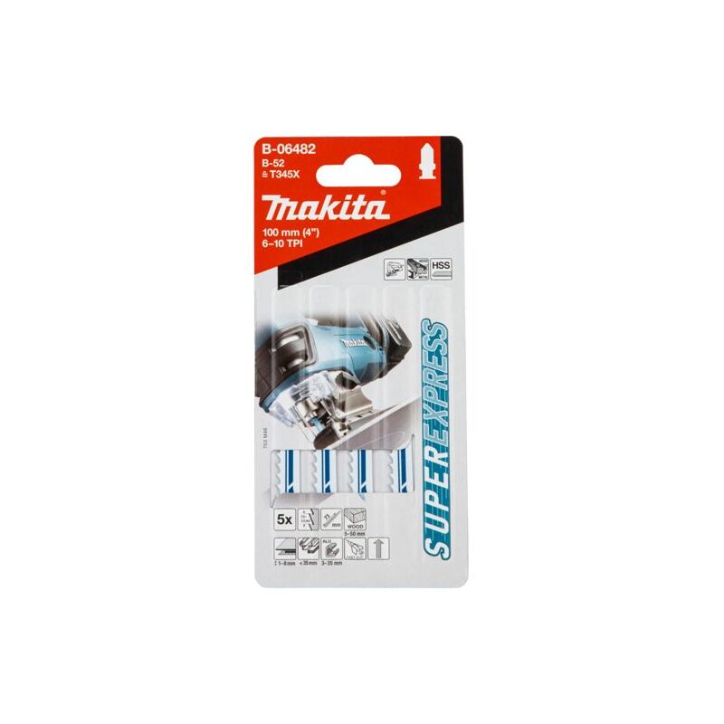 Makita Stichsägeblatt B-52 Univ. 5Stk.