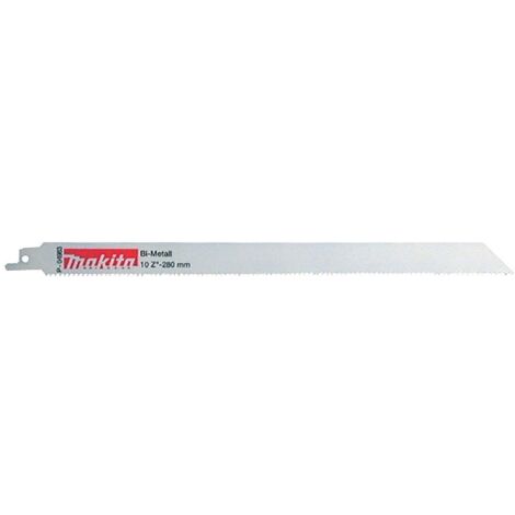 Makita Zubehör - Satz Sägeblätter Metall 10 TPI, Länge 280 mm, 5-tlg P-04983