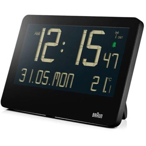 funk digital wanduhr