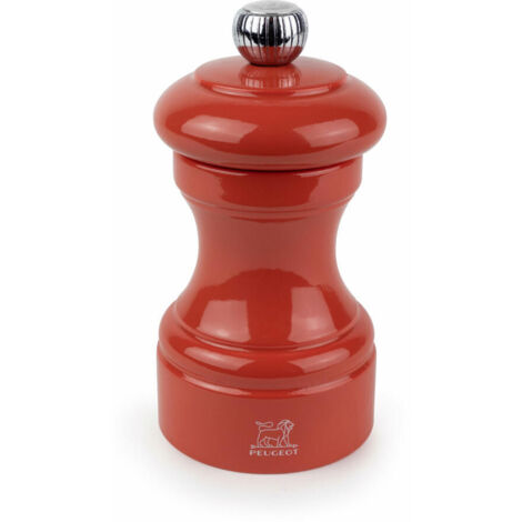 Peugeot Bistro Salzmühle 10 cm Terrakotta lackiertes Holz