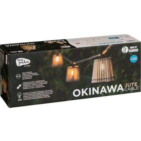 New Garden Okinawa Lichternetz Natur 8 Meter