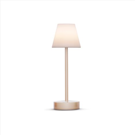 New Garden Lola Slim 30 Akku Tischleuchte Brass