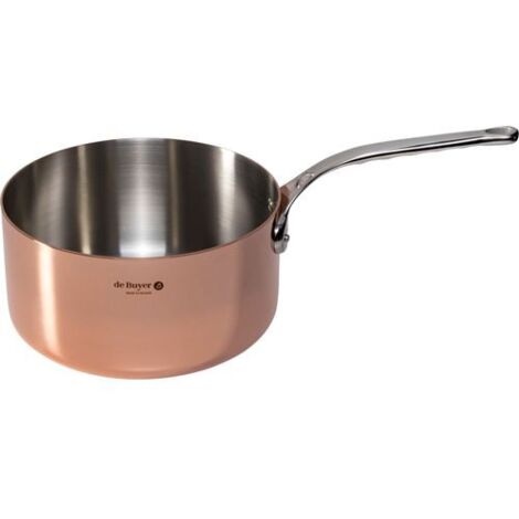 De Buyer Prima Matera Kasserolle Kupfer/Edelstahl 24 cm indukt. (1/2)