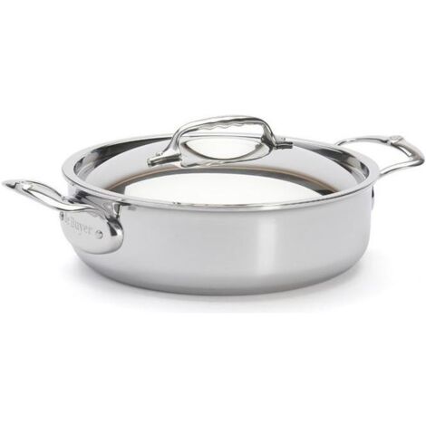 De Buyer Affinity Bratentopf niederer mit Deckel 20 cm (1/2)