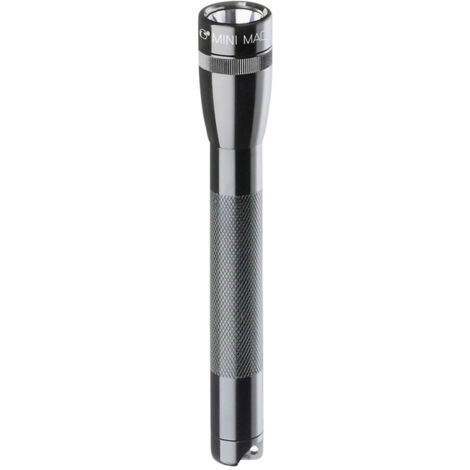 Mag Lite Mini 2 AA Taschenlampe – 12 Lumen Lichtstrom – Reichweite 96m – Wasserdicht – Selbstreinigende Kontakte – 5,5 Stunden Betriebsdauer (1/7)