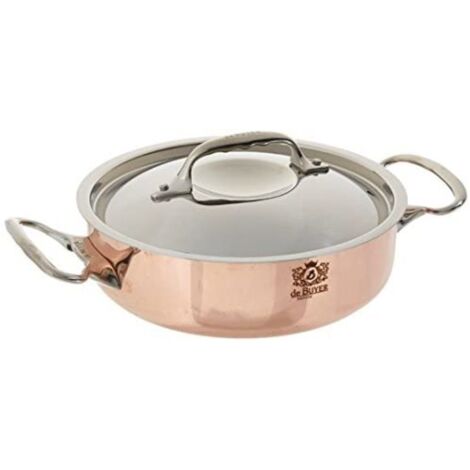 De Buyer Prima Matera Bratentopf Kupfer/Edels. niederer 20cm ind. (1/4)