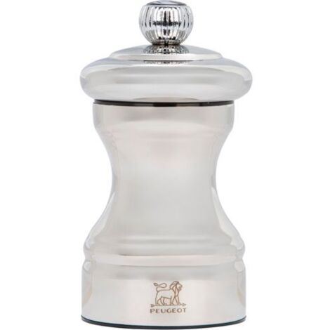 Peugeot Bistro Chef Shiny Salzmühle 10cm chrom-glänzend