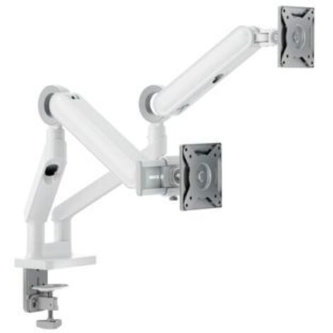 Alogic Glide Flexible Dual Arm Monitor Mount 17-35 White (1/2)