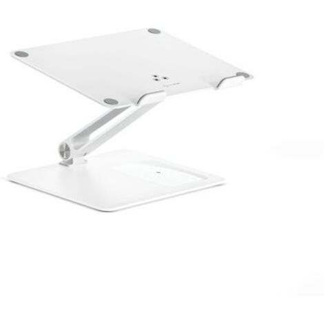 Alogic Elite Aluminum Laptop Stand Wireless Charger White (1/5)
