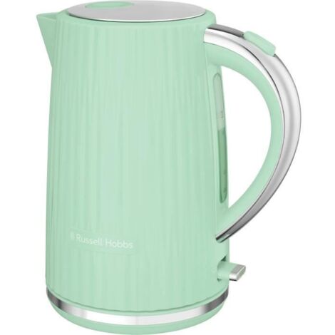 Bouilloire et grille-pain vert pistache Russell Hobbs Eden 27364BU