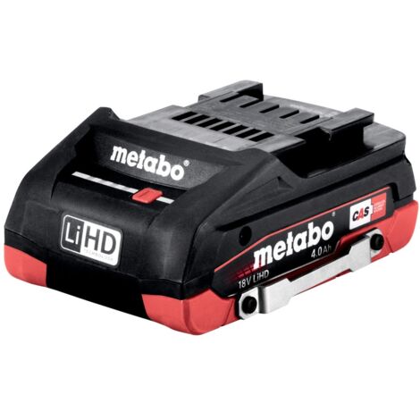 Metabo LiHD Akkupack mit Sicherheitsbügel 18 V - 4,0 Ah