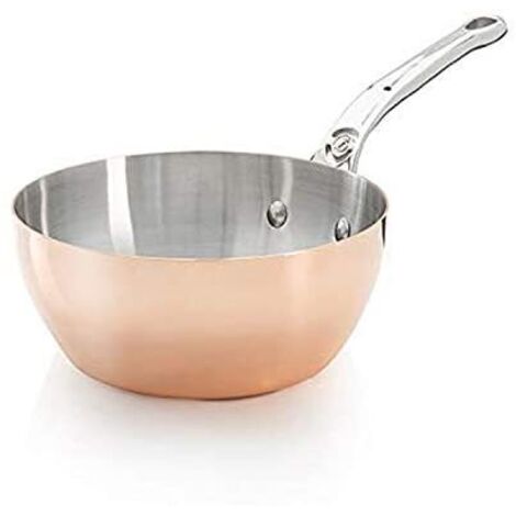 De Buyer Prima Matera Sauteuse Kupfer/Edels. 24cm konisch ind. (1/3)