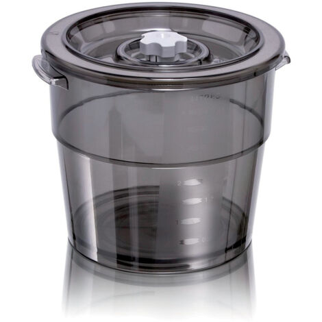 Magic Vac ACO1002 Behälter de Lebensmittelaufbewahrung Rund Schüssel 4 L Grau 1 Stück(e)