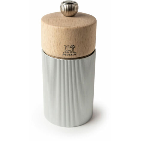 Peugeot Line Pfeffermühle 12cm Holz/Aluminium