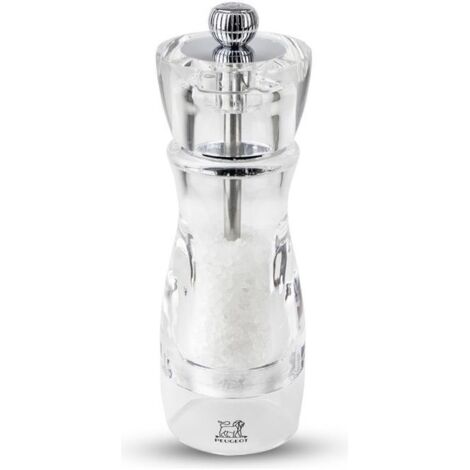 Vittel Moulin à poivre manuel transparent 23 cm - Peugeot Saveurs