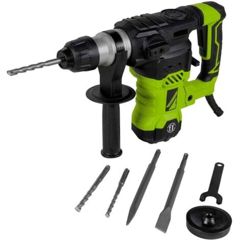 Zipper ZI-BHA1500DN SDS-Plus-Bohrhammer 230 V 1500 W mit Zubehör, inkl. Koffer
