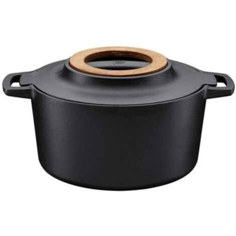 Fiskars Kochtopf Norden Gusseisen 4L (1/5)