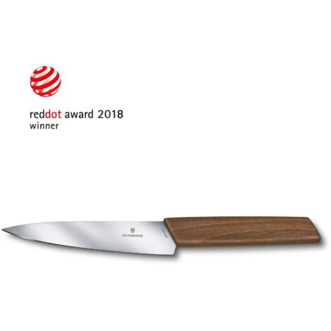 Victorinox Swiss Modern Officemesser Nussbaumholz 15 cm (1/2)