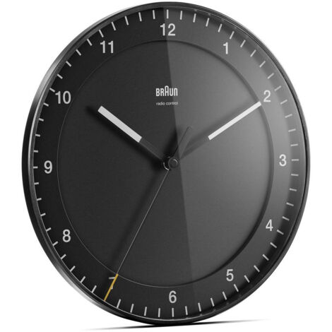 Braun BC 17 B-DCF Funkwanduhr schwarz