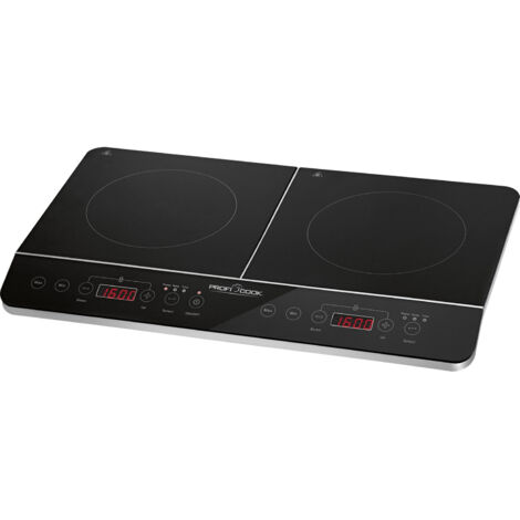 PROFI COOK Induktions-Doppelkochplatte PC-DKI 1067, 3500 W, schwarz (1/5)