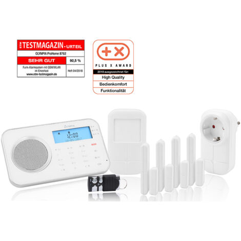 Olympia ProHome 8762 system de alarm de security Wifi White