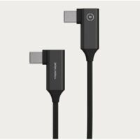 Moment Superflex Right-Angle USB-C to USB-C Cable 10 cm