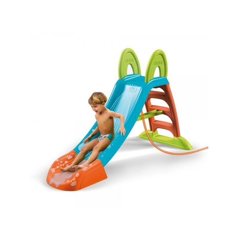 Aqua Slide – Scivolo Acquatico 6x1 M Con Attacco Per Tubo E Cuscino Gonfiabile, Divertimento Estivo Per Bambini Da 3 Anni